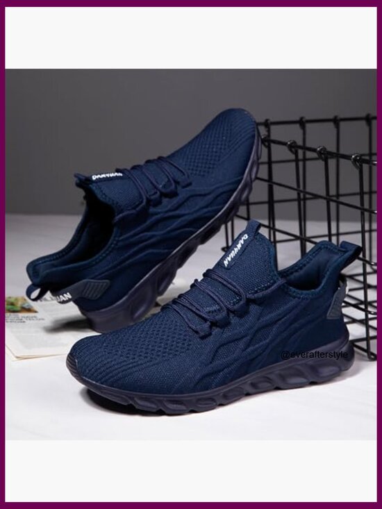 Lightweight Running Shoes for Men, Athletic Sneakers, Lace-Up Tennis Gym Shoes main image 6